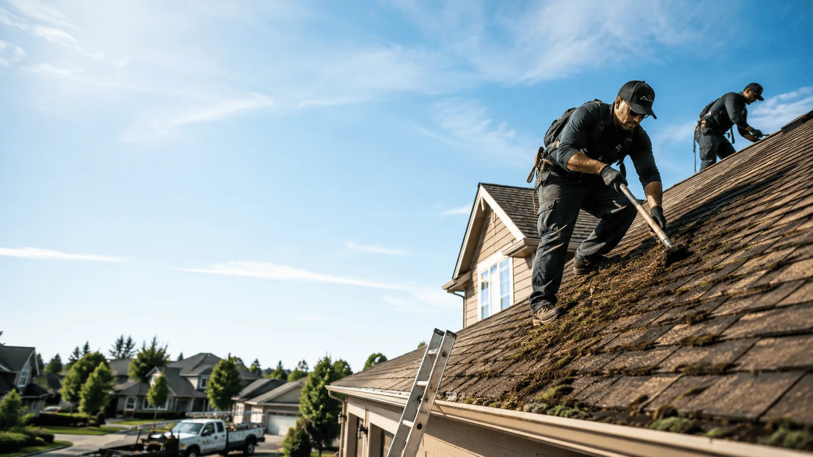 Roof Moss Removal in Lake Lynn, PA near me
